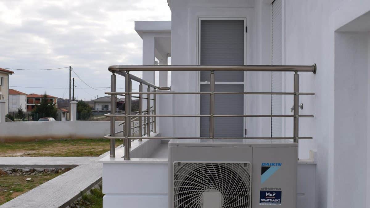 Αντλία Θερμότητας Daikin Altherma ΗΤ14 kWth Υψηλών Θερμοκρασιών Υφανταί, Κομοτηνή Ν. Ροδόπης