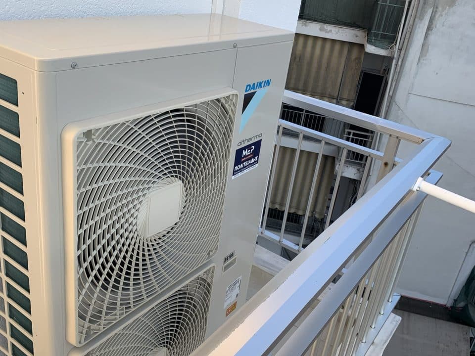 Αντλία Θερμότητας Daikin Altherma ΗΤ 11 kWth Υψηλών Θερμοκρασιών Κομοτηνή Ν. Ροδόπης