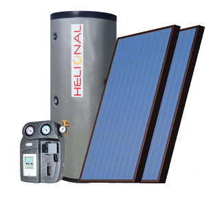 Ηλιακό Σύστημα Παραγωγής ΖΝΧ HELIONAL Heliokit MS 200/4,0