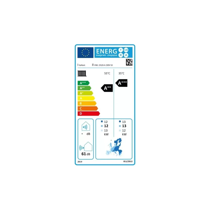 Vaillant aroTHERM VWL Plus 125/6 400V Αντλία Θερμότητας - Image 4